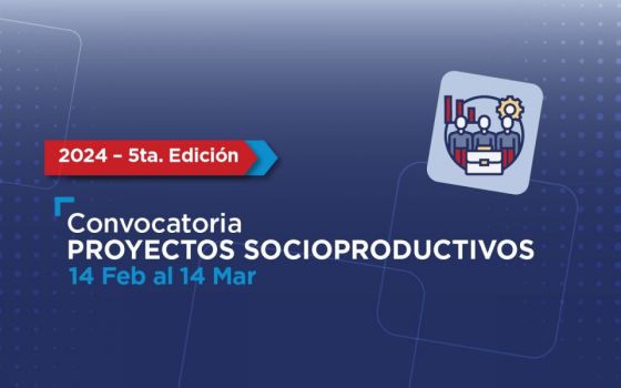 Proyectos Socioproductivos: el Gobierno abrió la convocatoria a postulantes