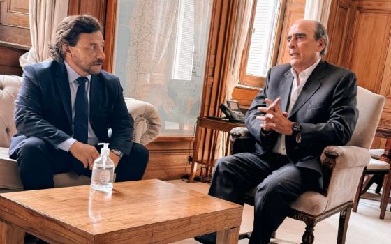 El gobernador Sáenz se reunió con el ministro Francos