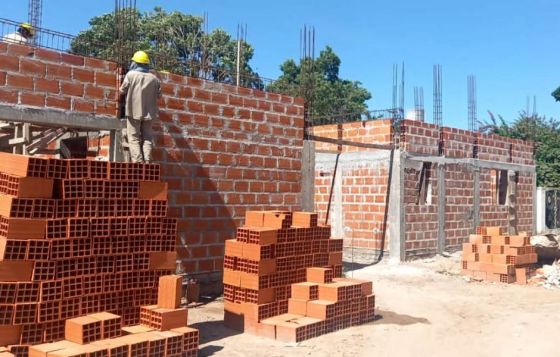 En Dragones se construye un nuevo centro de salud