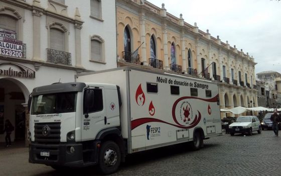 Hoy habrá colecta de sangre de todo grupo y factor en la plaza 9 de Julio de la capital