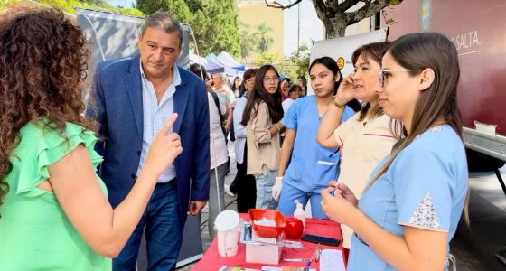 Se realizaron más de 650 prácticas sanitarias durante actividades por el Día de la Mujer