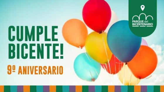 El parque Bicentenario celebrará mañana su cumpleaños