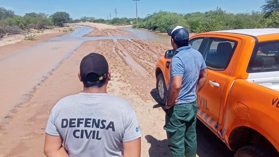 Defensa Civil continúa con el monitoreo del río Pilcomayo en Santa Victoria Este