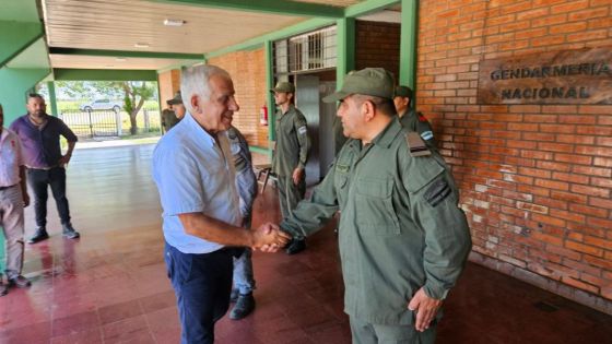 Recorrieron las instalaciones del predio provincial donde funcionará el nuevo Escuadrón de Gendarmería Nacional