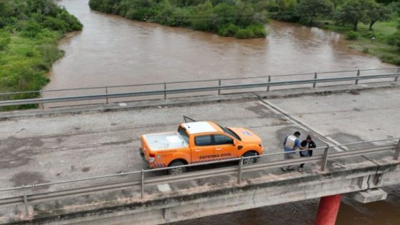 Defensa Civil realiza trabajos de prevención en localidades cercanas al dique El Tunal