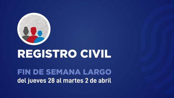 El Registro Civil durante el fin de semana largo activó las guardias de atención