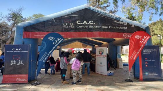 Vecinos de El Jardín podrán hacer trámites provinciales en la plaza principal