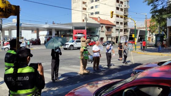 Seguridad Vial realizó una jornada de concientización por la Semana del Peatón