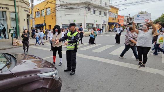 Continúan las actividades preventivas por una circulación peatonal segura