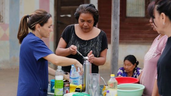 Educación alimentaria y nutricional para comunidades de Santa Victoria Este