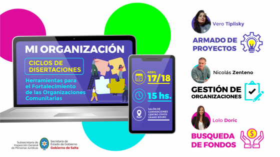 Capacitaciones gratuitas para fundaciones y asociaciones