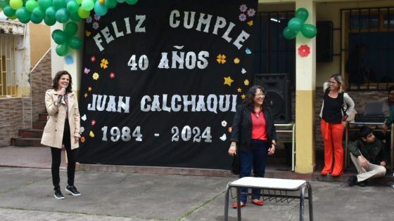 El colegio Juan Calchaquí cumplió 40 años