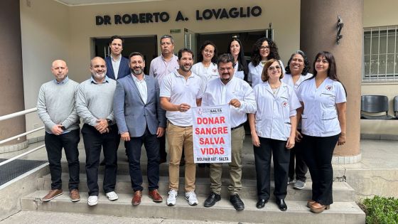 La Municipalidad de Salta colaborará promoviendo la donación voluntaria de sangre