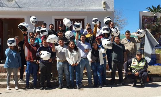 Motociclistas de La Candelaria fueron capacitados en Conducción Segura