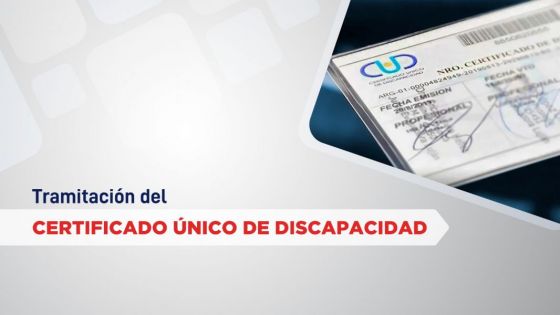 Charla informativa sobre la tramitación del Certificado Único de Discapacidad