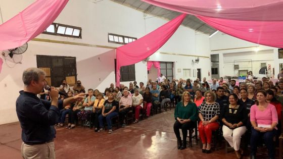 La Secretaría de Personas Mayores estuvo en la asunción del titular del Centro de Jubilados San Joaquín de Yrigoyen