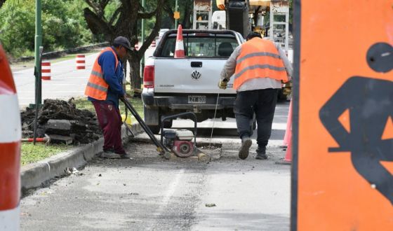 Inició la repavimentación de la ruta provincial 28