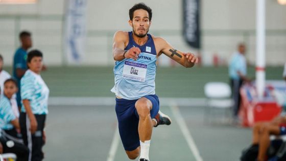 Maximiliano Díaz fue convocado a la selección nacional de atletismo