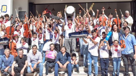 La Orquesta infantil y Juvenil realizó el lanzamiento del Programa Nacional de Orquestas y Coros 2024