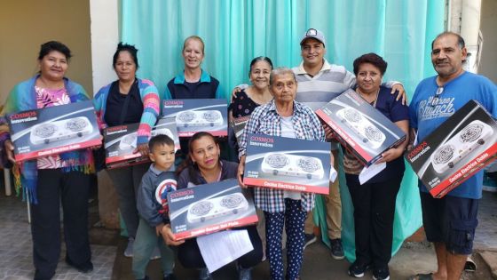 Anafe en Casa: Familias del departamento de Orán recibieron cocinas eléctricas