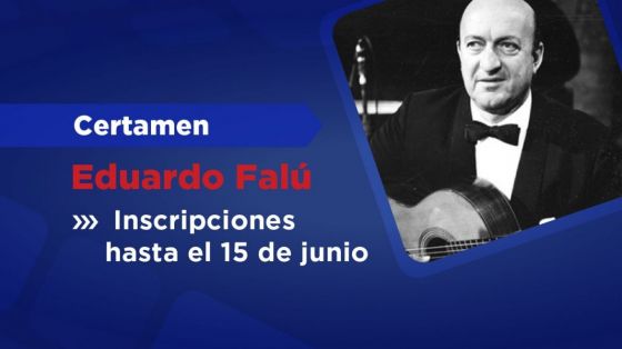 Certamen Eduardo Falú: disponible hasta junio