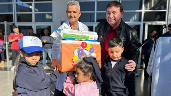 El hospital Materno Infantil recibió donación de pañales y ropa para recién nacidos