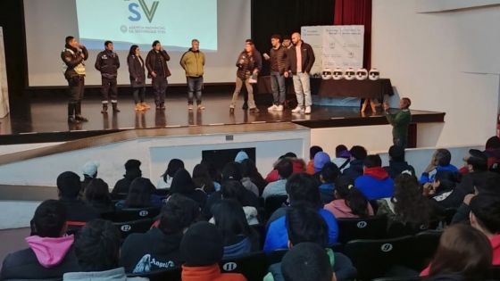 Jornada de educación vial en Rosario de la Frontera