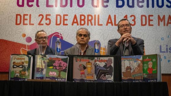 En la Feria Internacional del Libro, Salta presentó los manuales escolares