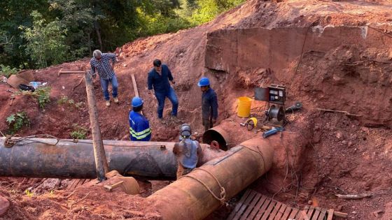 Aguas del Norte habilitó una nueva toma para mejorar el servicio de agua potable en el departamento San Martín