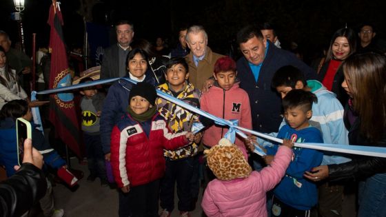 Inauguraron el nuevo Parque Evita en Rosario de Lerma