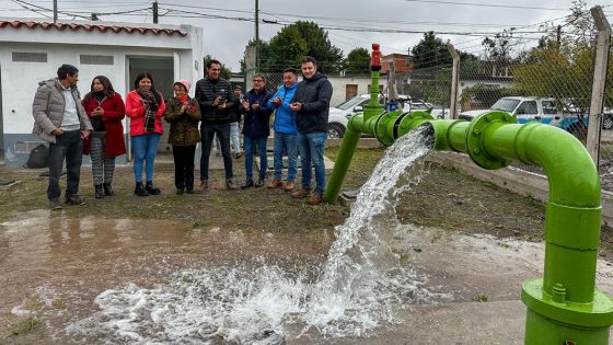 El Gobierno habilitó un pozo de agua para mejorar el servicio en Rosario de Lerma