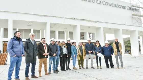 Cafayate: destacan la construcción del nuevo Polo Educativo