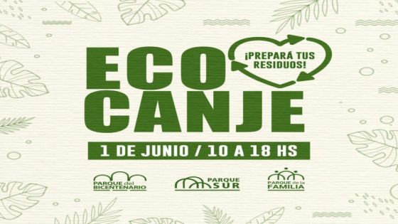 Sábado de ecocanje en los Parques Urbanos de Capital