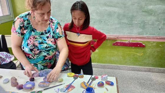 Un sábado con arte, reciclaje y creatividad en las escuelas de Salta