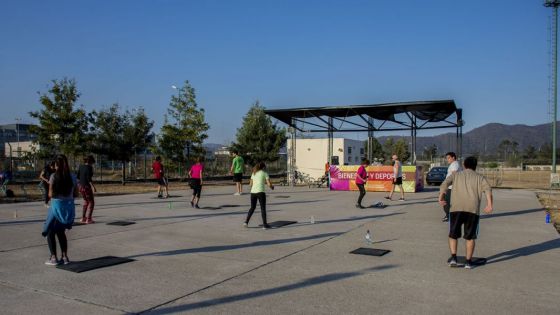 Horarios de actividad física en los Parques Urbanos en junio