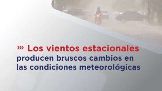 Los vientos estacionales pueden ocasionar problemas en la salud