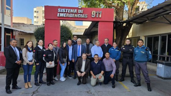 Especialistas latinoamericanos en seguridad penitenciaria destacaron el nivel  operativo del 911