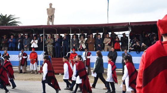 Alumnos de cuarto grado prometieron fidelidad a la Bandera