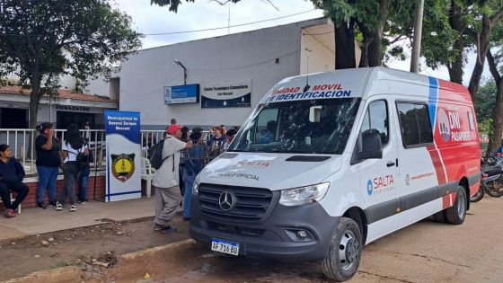 Esta semana el móvil del Registro Civil llegó al CIC del Barrio Unión