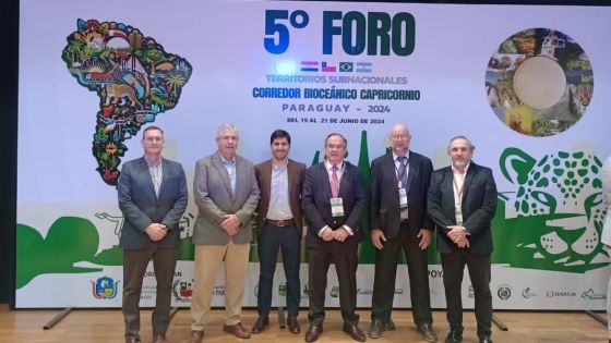 Corredor Bioceánico Capricornio: Funcionarios provinciales participaron en el 5° foro, que se desarrolló en Paraguay