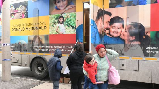 La Unidad Móvil de la Casa de Ronald McDonald finaliza la atención pediátrica en General Güemes