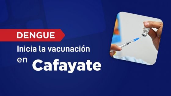 Hoy comenzará a vacunarse contra el dengue en Cafayate al personal estratégico