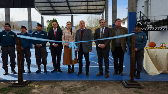 Se inauguró un playón deportivo en la Unidad Carcelaria 4 de mujeres