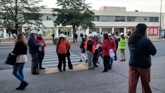 Defensa Civil participó del simulacro de evacuación en Ciudad Judicial