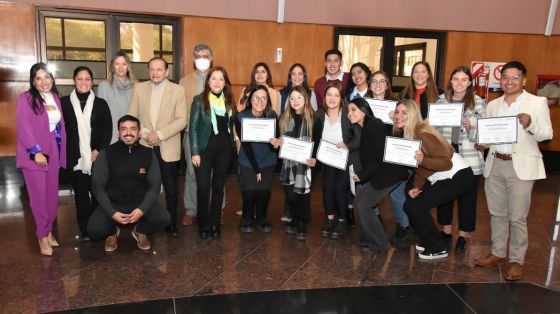 Estudiantes de Psicología y Recursos Humanos finalizaron sus prácticas preprofesionales y recibieron sus certificados