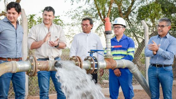 El Gobierno de la Provincia continúa invirtiendo en obras para transformar el sistema de agua en el norte provincial