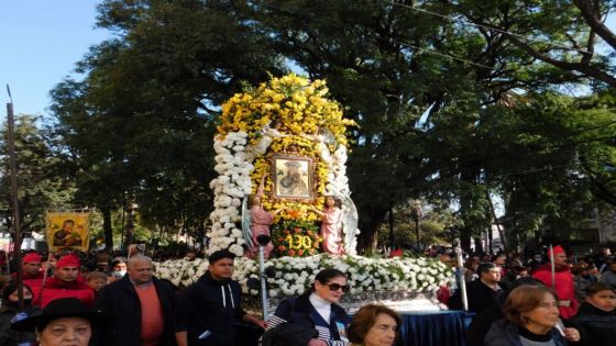 Saeta informa sobre desvíos de líneas por la procesión de la Virgen del Perpetuo Socorro