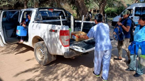 Operativo sanitario en siete comunidades de Santa Victoria Este