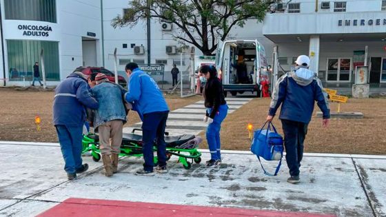 Se concretó la evacuación aérea de un paciente mayor accidentado en La Caldera