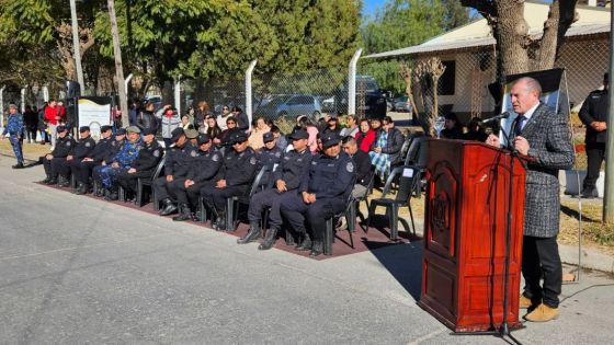 El Departamento Infantería de la Policía celebró un nuevo aniversario